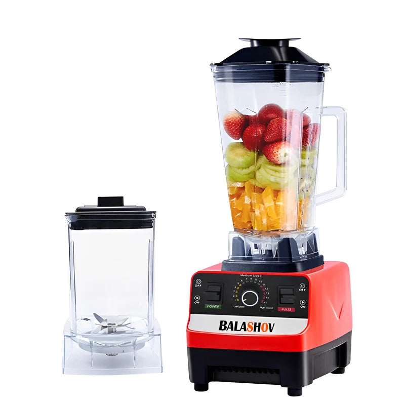 2000W Heavy Duty Commercial Blender Fruit Mixer Juicer Food Processor Ice Smoothies Blender High Power Juice maker Crusher 220V